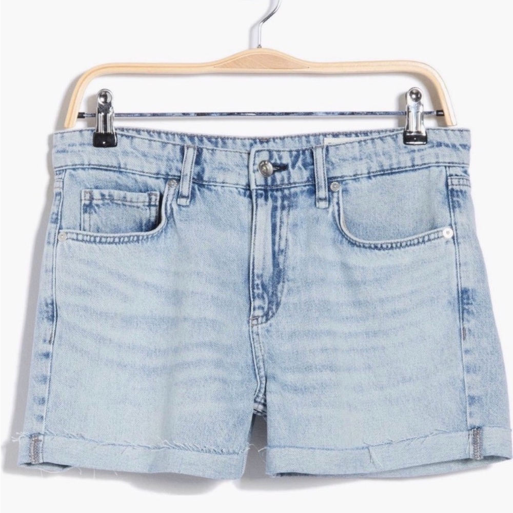 NWT rag & bone Dylan Cuffed Denim Shorts, size: 27
